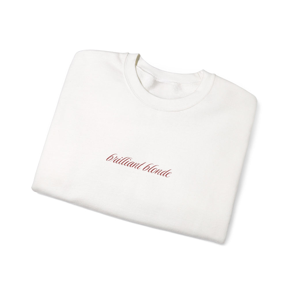 BRILLIANT BLONDE CREWNECK