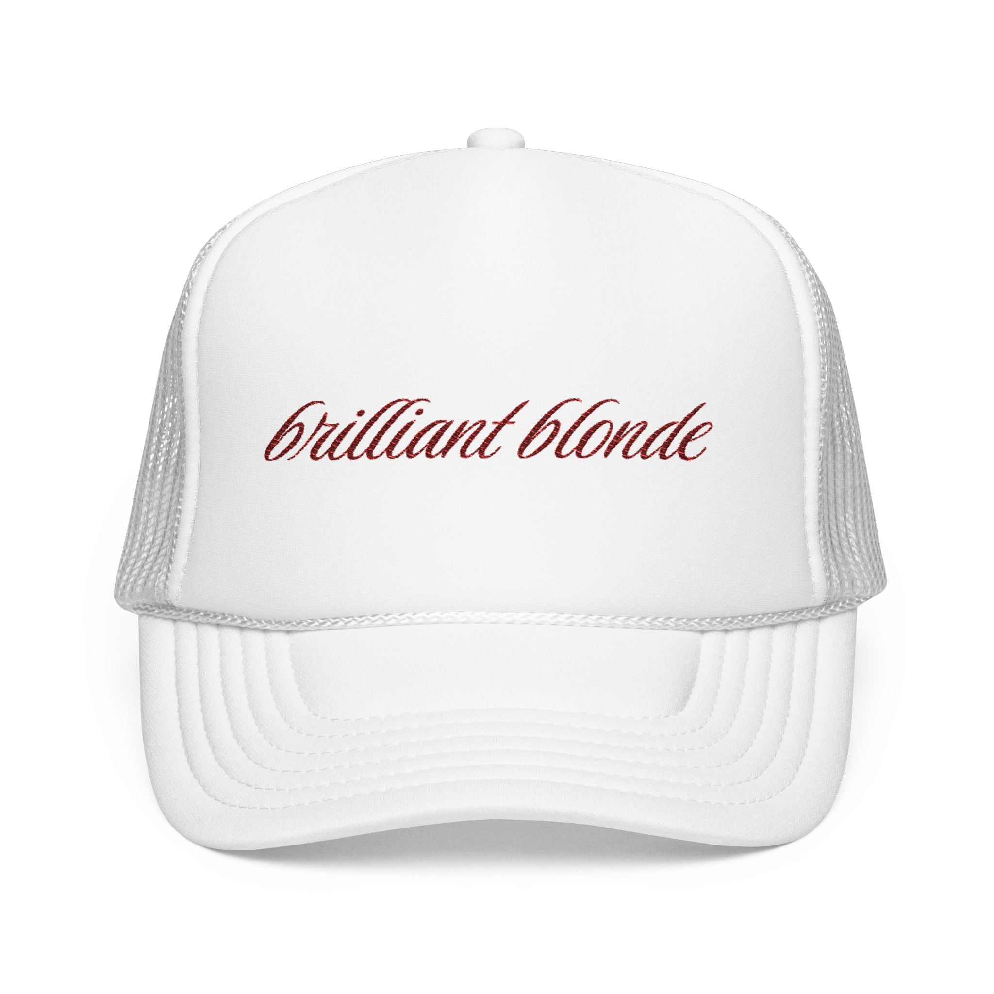 BRILLIANT BLONDE TRUCKER HAT