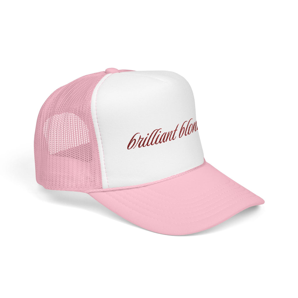 BRILLIANT BLONDE TRUCKER HAT