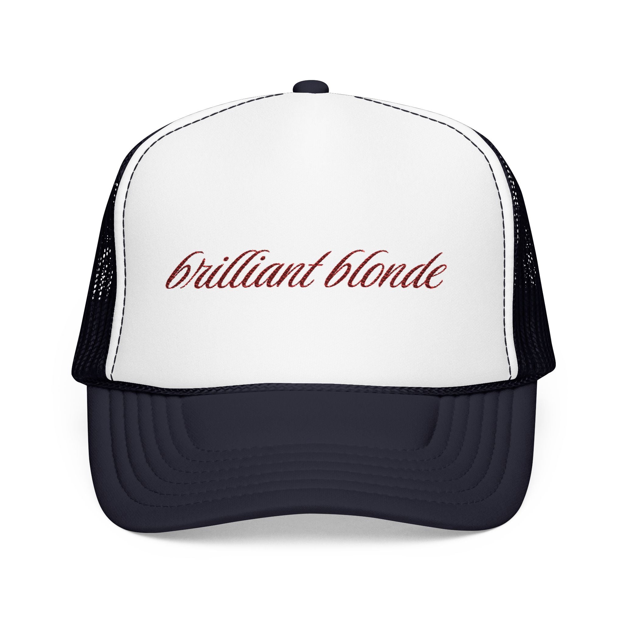 BRILLIANT BLONDE TRUCKER HAT