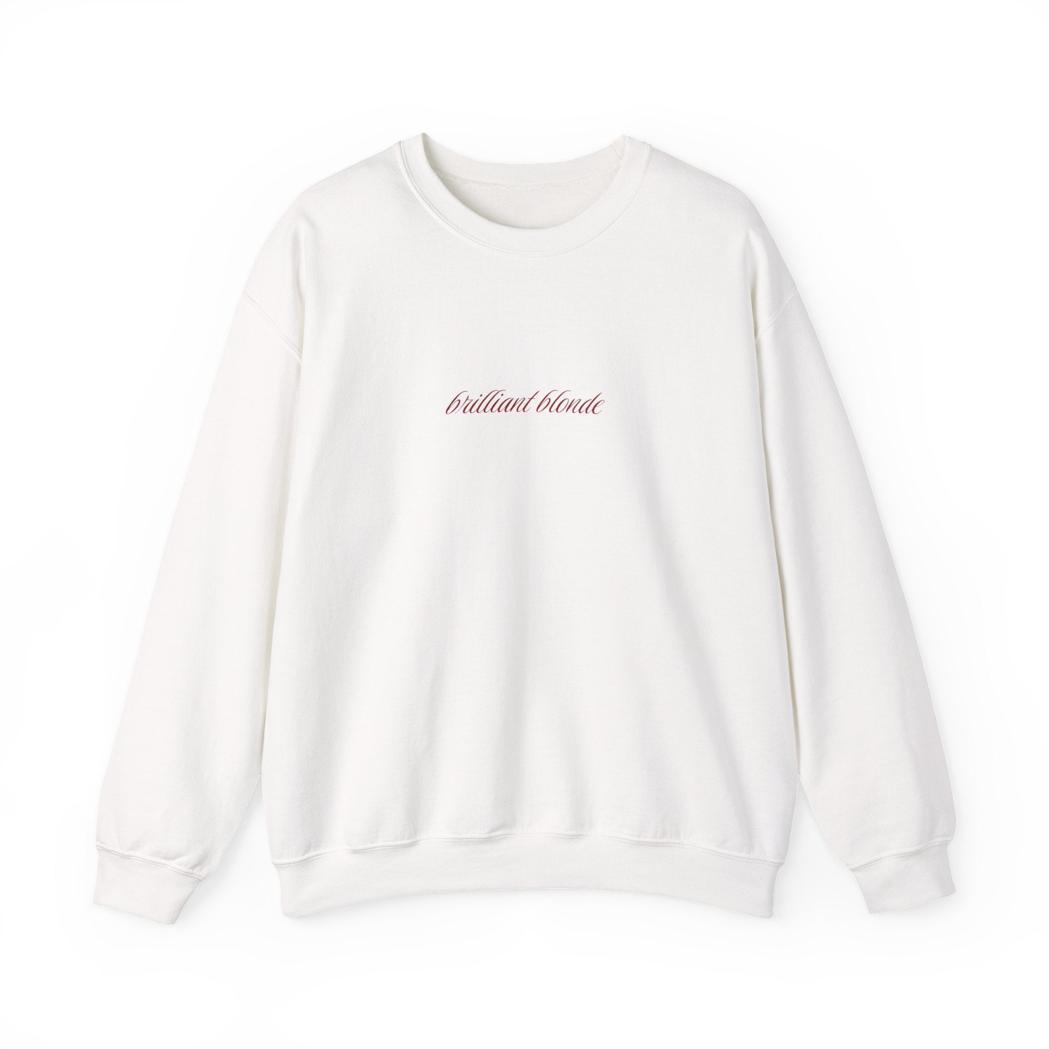BRILLIANT BLONDE CREWNECK
