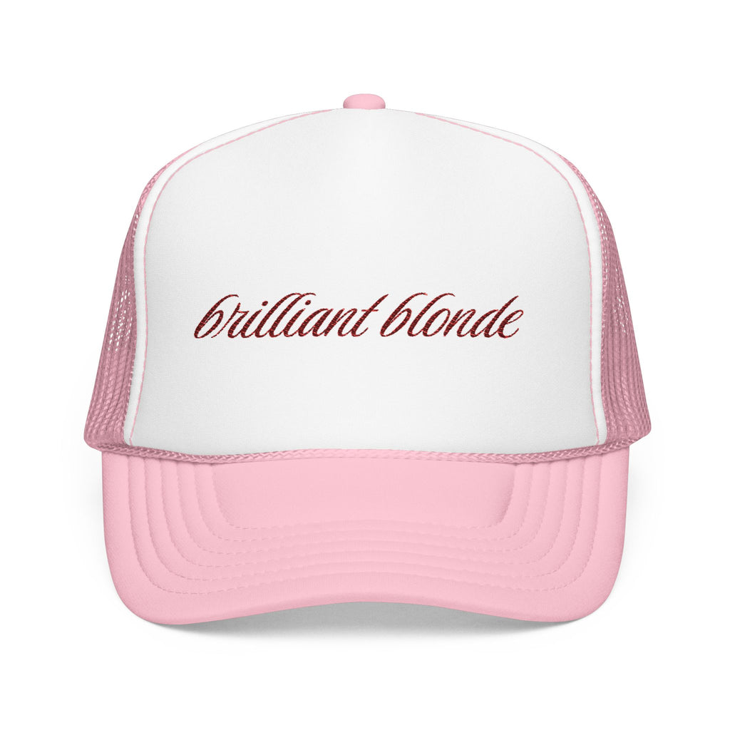 BRILLIANT BLONDE TRUCKER HAT