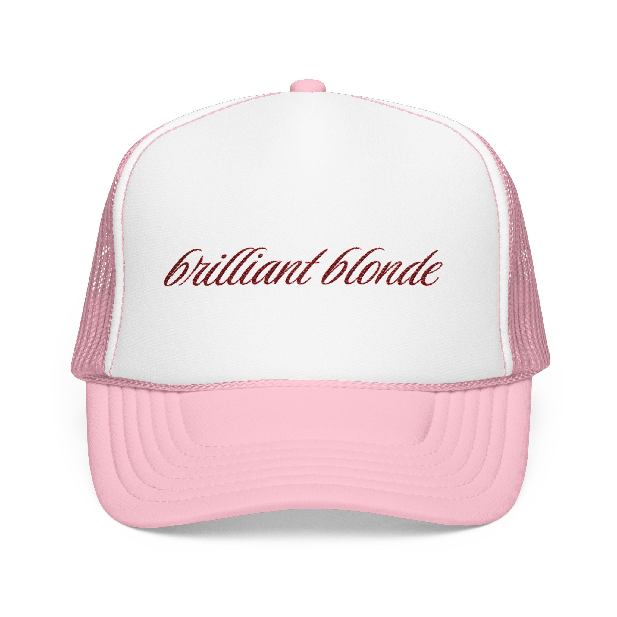 BRILLIANT BLONDE TRUCKER HAT