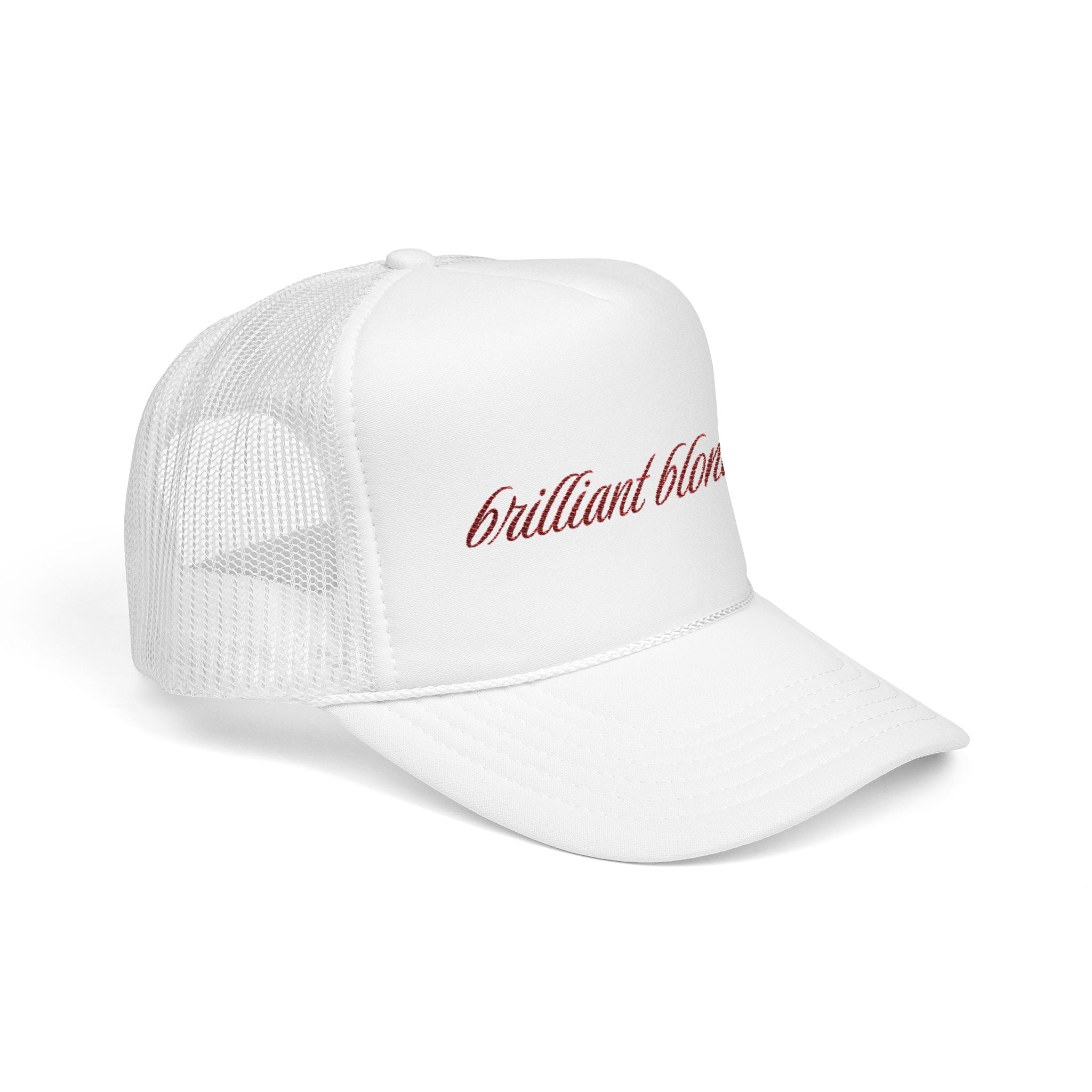BRILLIANT BLONDE TRUCKER HAT