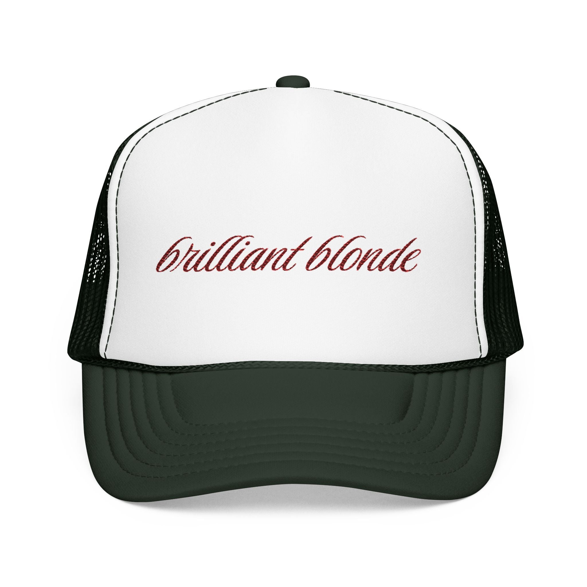 BRILLIANT BLONDE TRUCKER HAT