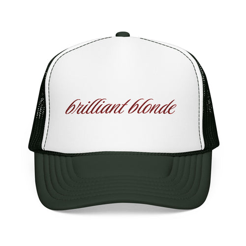 BRILLIANT BLONDE TRUCKER HAT